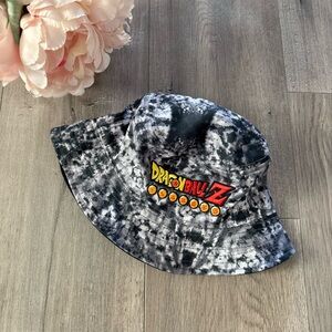 New Men’s Dragon Ball Z Tie Dye Bucket Hat NWOT